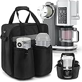 Waterproof Carrying Bag for Ninja Swirl by CREAMi NC701, Portable Travel Storage Bag Case for CREAMi Ice Cream Maker, Side Opening for Easy Access to Machine, Perfect Gifts for Ice Cream Lover