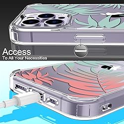 LUHOURI for iPhone 15 Pro Max Case with Screen