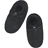 Panda Bros Mens Slipper Socks With Non Skid Bottoms, Warm Slipper Socks With Grippers For Men, Fuzzy House Slippers