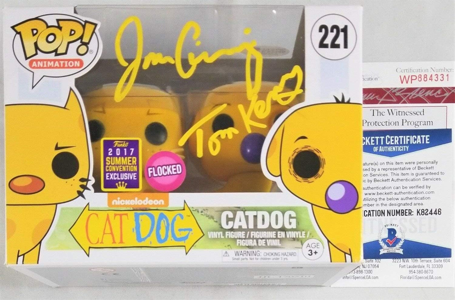 cat dog funko pop