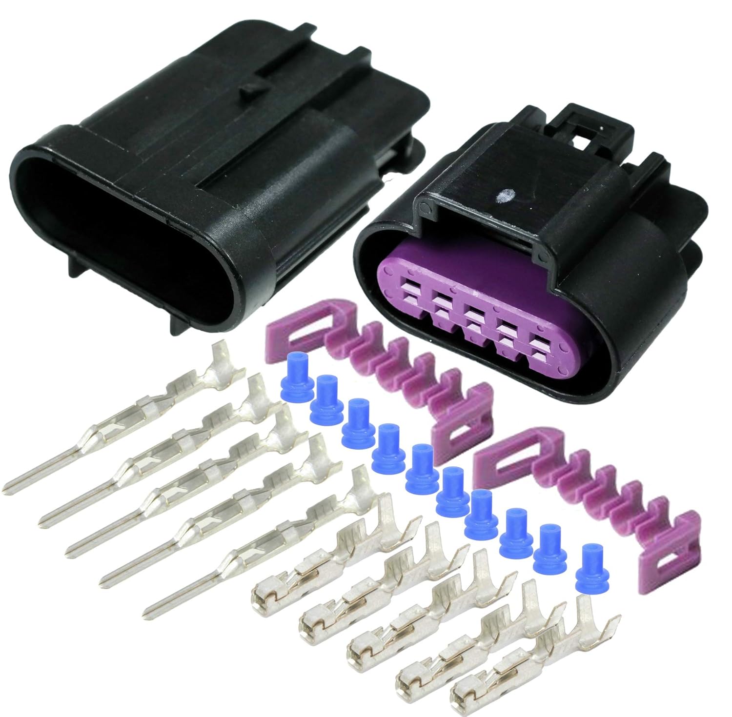 Genuine Delphi GT150 Series 8 Way Male & Female Connector Kit archives