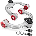 Front Upper Control Arms w/Ball Joint for Nissan Frontier 2005-2021, Pathfinder 2004-2018, Xterra 2005-2015, 1-3" Lift Tubular Suspension Control Arm