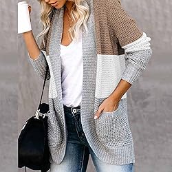 ADJHDFH Oversized Sweaters Womens Black Pullover