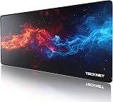TECKNET Gaming Mouse Mat 900x400x3mm Large Extended Waterproof Non-Slip
