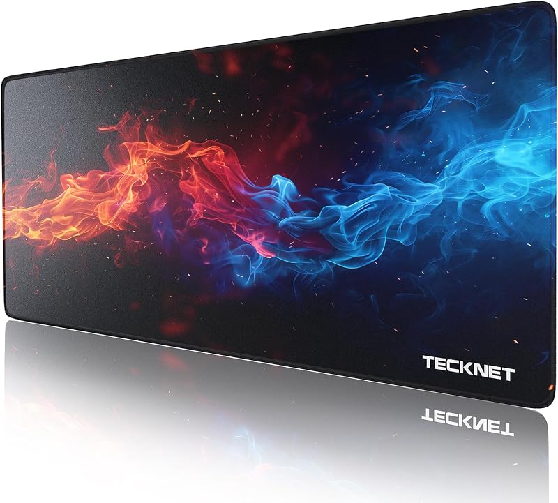 TECKNET Gaming Mouse Mat 900x400x3mm Large Extended Waterproof Non-Slip