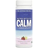 Natural Vitality Calm, Magnesium Supplement, Anti-Stress Drink Mix Powder, Original, Raspberry Lemon - 8 Ounce (Packaging May