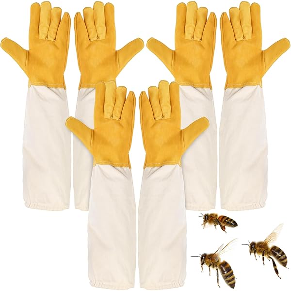 Beekeeping Gloves – Goatskin Leather Bee Gloves For Men - View #12