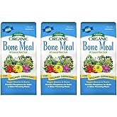 Espoma Organic Bone Meal Fertilizer 4-12-0. All-Natural Plant Food Source of Nitrogen and Phosphorus for Organic Gardening. for Bulbs & Other Flowering Plants; Pack of 3