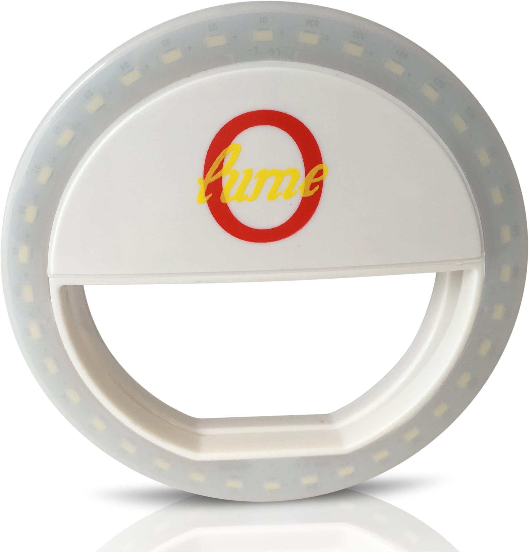 OLume 36 LED Cellphone Selfie Ring Light | Portable Diva Ring Light for Video and Selfie Photos | Supplementary Fill Lighting for iPhone 5 6 6s, Samsung Galaxy, Android Phones, Any Smart Phone/Tablet
