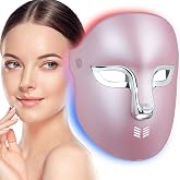 FSA Red Light Therapy Mask : Target Acne Removal,Wrinkles Redness,Wirless Remote,Salon Grade HSA Infrared Face Mask, Anti Agi