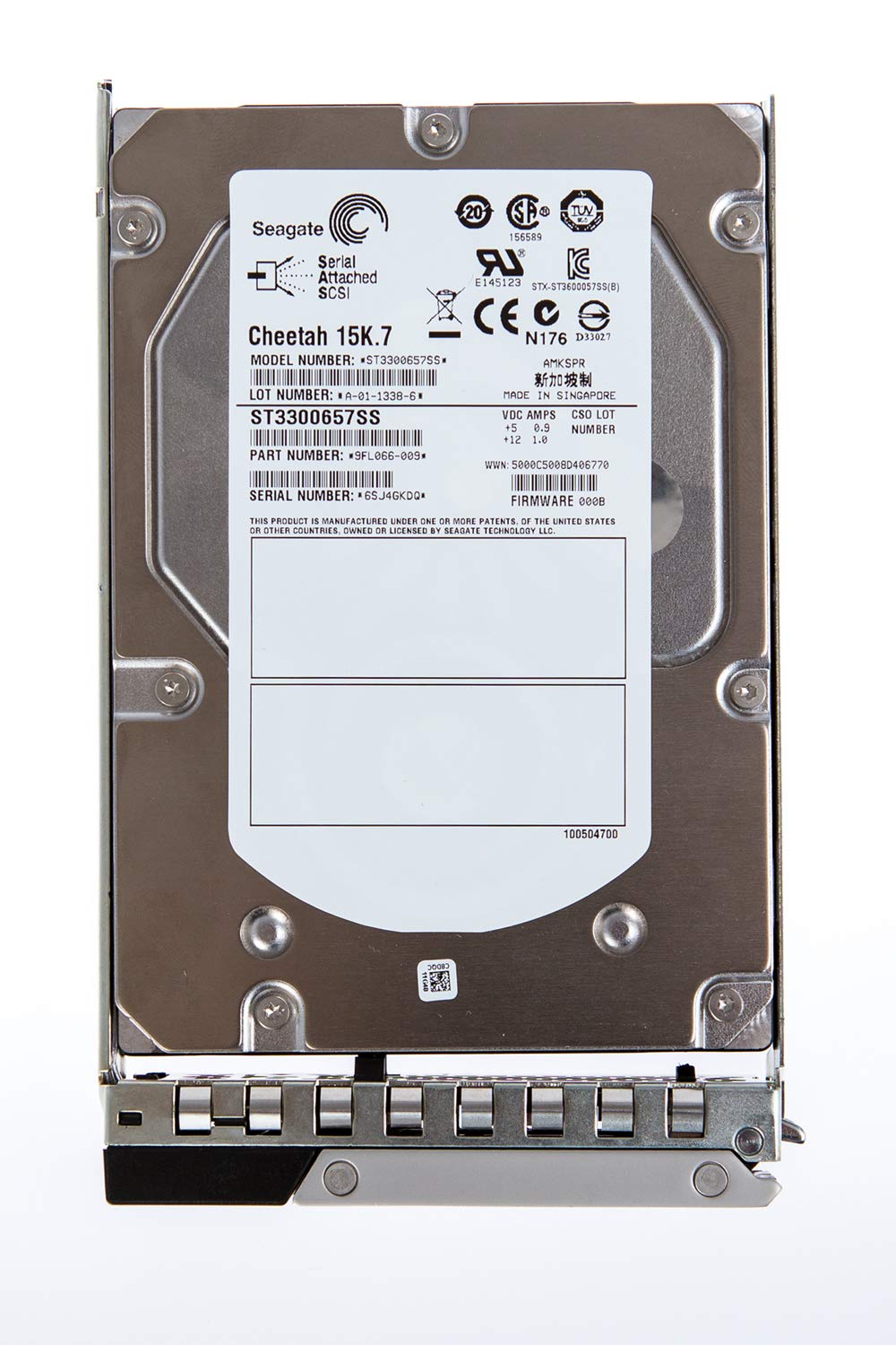 900 GB 10K 3.5-Inch PE RX40 Series SAS Hot-Swap HD Kit