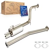 KAX Cat Back Exhaust System Compatible with 2011-2016 Toyota Camry | Stainless Steel Cat-Back System