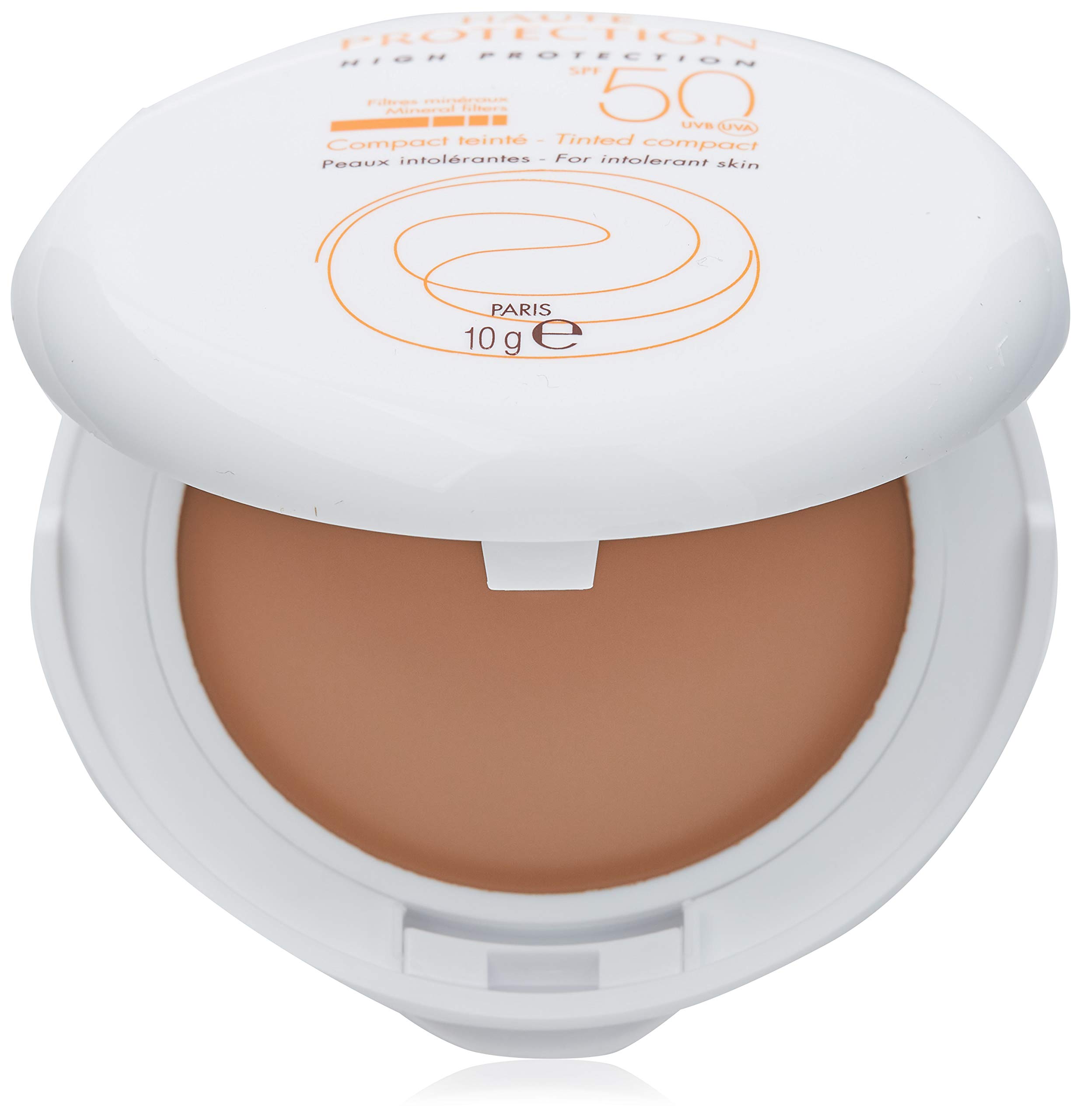high protection tinted compact spf 50