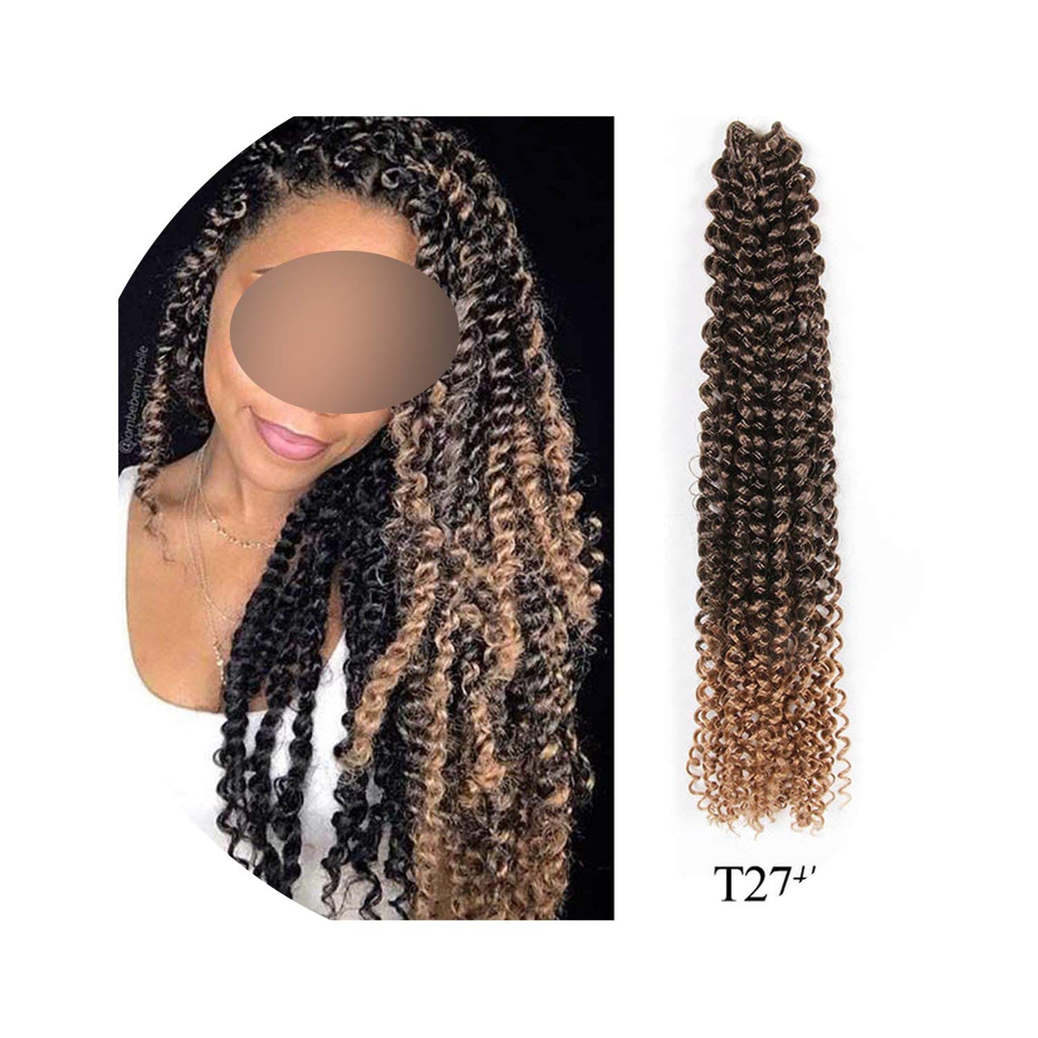 Amazon Com Passion Twist Hair 18 Inch Long Bohemian Braid