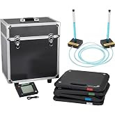 Proform Wireless Race Car Scale Set &amp; Liquid Level with 12ft Hose, 7000 lb | Includes Hard Case, Backlit LCD Display, Live PC Streaming, AA Batteries, Front to Rear Balance, Total Vehicle Measurement