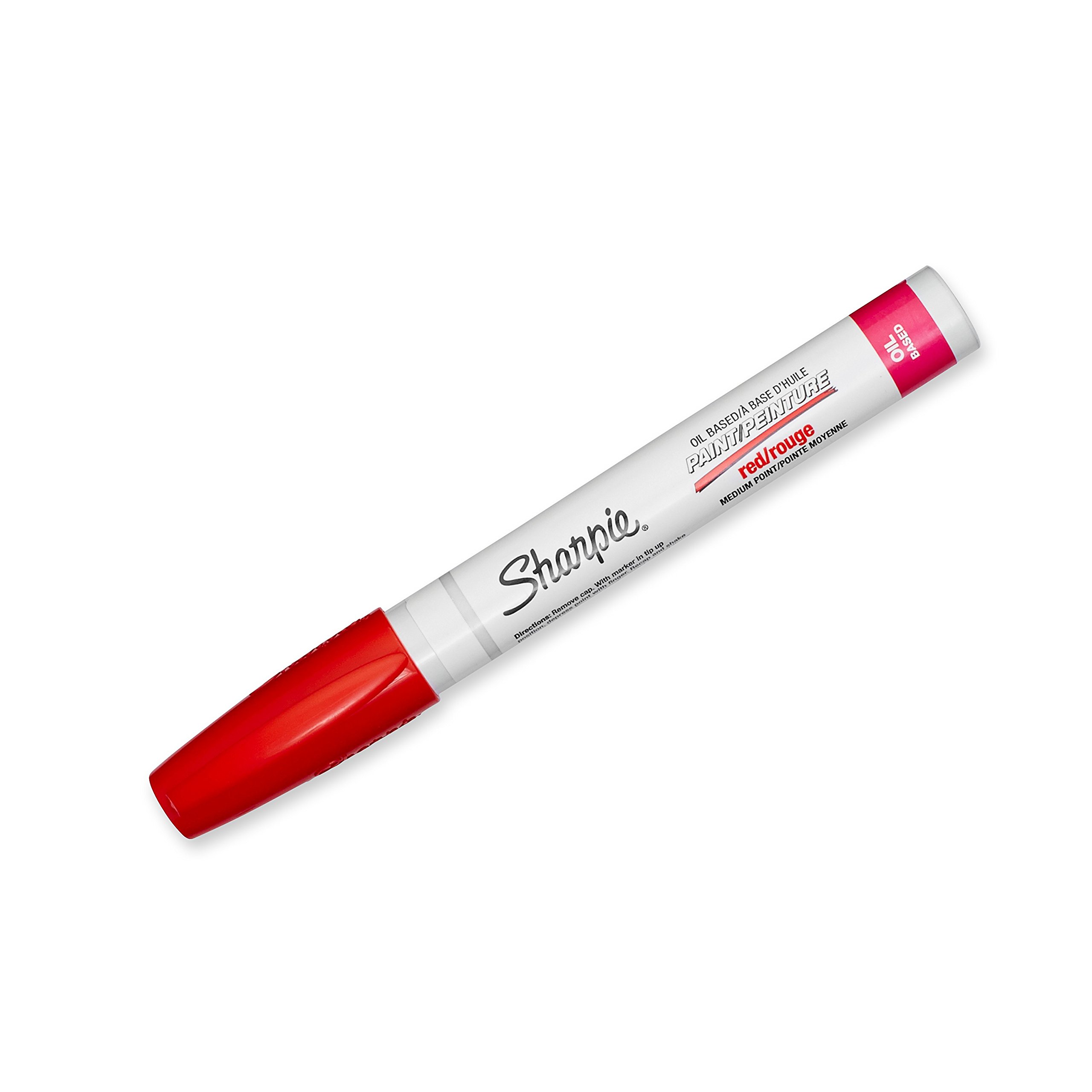 Sharpie 35550 OilBased Paint Marker, Medium Point, Single (SAN), Red