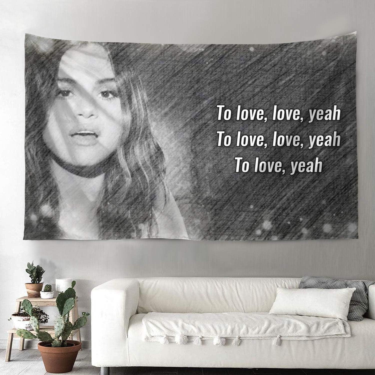 Unicorns Farting Tapestry Wall Hanging Tapestries Lose-You-to-Love-Me-Selena-Gomez- Wall Blanket Wall Art for Home Decor (55"x 85")