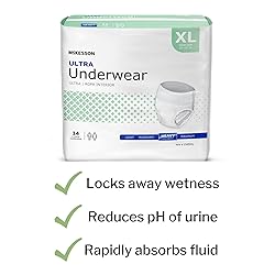 McKesson Ultra Adult Incontinence Underwear, [56