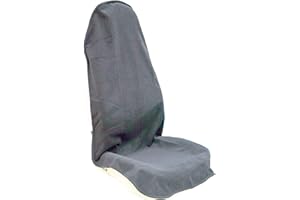 LoyaGour Car Seat Cover Protector Front Seats Only,for Gym Workout,Running,Swimming,Beach and Hiking,Waterproof Cooling Bucket Towel Seat Covers for Trucks SUV Jeep(Grey,1Pack)