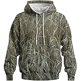 CZLBTFTP Men's Hunting Camo Long Sleeve Hoodie Sweatshirt