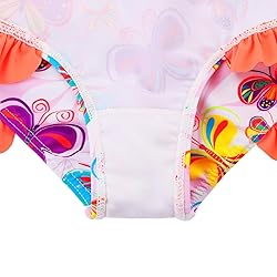 Girls One Piece Long Sleeve Swimsuit Rashguard