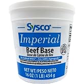 Sysco Beef Base | Soup Stew Chowder Gravy Sauce | 16 oz.