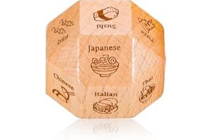 TI-EDC Valentines Day Gifts for Couple Him Her Valentines Day Gifts Food Dice Anniversary for Boyfriend Husband Girlfriend Wife Funny Gifts for Men Women I love You Gifts Date Night Dice