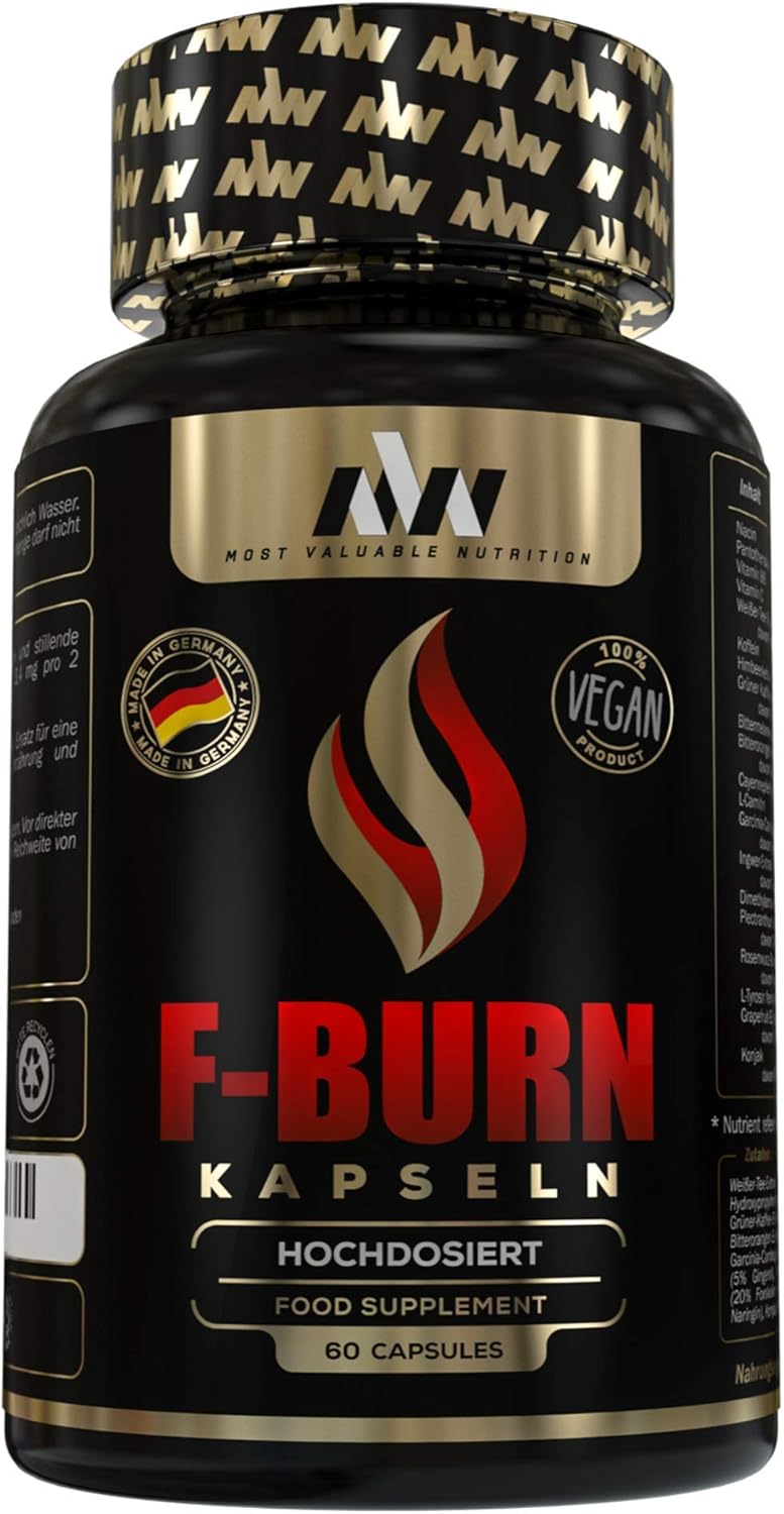 MVN FBurn Kapseln hochdosiert, 60 Stück Amazon.de Drogerie & Körperpflege