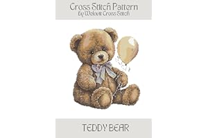 TEDDY BEAR Cross Stitch Pattern: A beautiful cross stitch pattern for your next project!