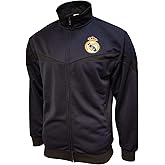 Icon Sports Officially Licensed Real Madrid CF Track Jacket - Unisex Adult - RM39TJ Navy M