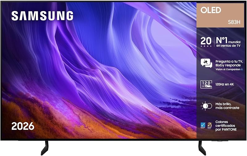 TV OLED S83H 65" 4K Smart TV con IA y Pantalla sin Reflejos — foto 1 de 8