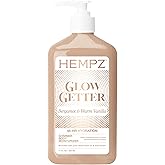 Hempz Glow Getter Body Lotion, Hydrating Moisturizer with Shimmer, 500 ml.