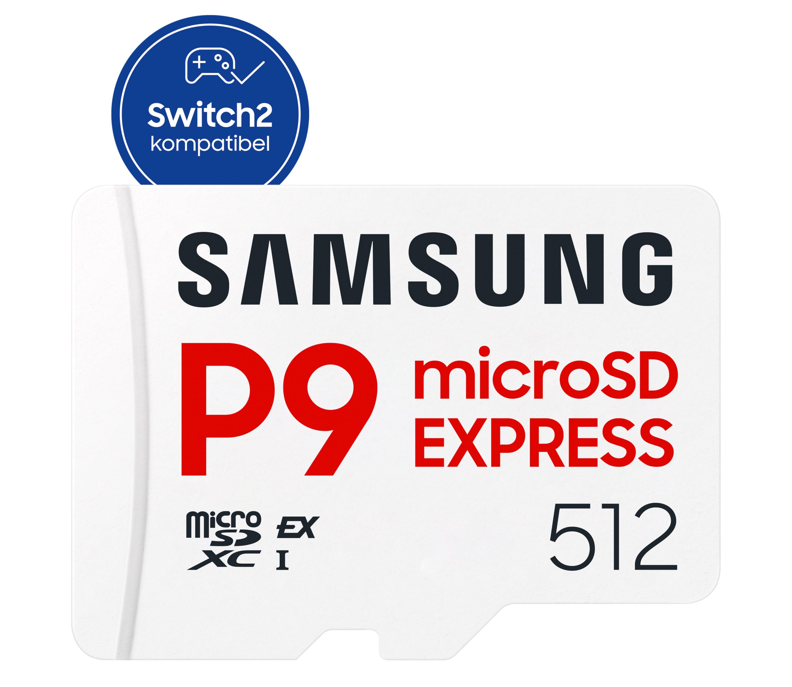Samsung P9 Express microSD Express 512 GB, High-Speed Gaming Speicherkarte für Nintendo Switch 2, bis 800 MB/s Lesen, bis 310 MB/s Schreiben, Für 4K UHD Video, Konsolen und Kameras, MB-MK512T/WW 2