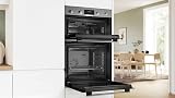 Bosch Series 4 Built-in Double Oven Stainless Steel 60cm view 5