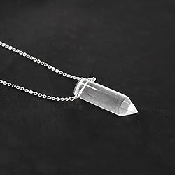 Sunshinegems Natural Clear Quartz Faceted Tower