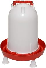 Supa Deluxe 12L Poultry Drinker Heavy Duty Large Water Feeder Made UK view 2