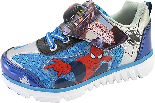 Amazon スパイダーマン Spider Man X Lighting ライトアップ スニーカー 運動靴 シューズ ピカピカ 光る靴 ボーイズ 並行輸入品 18cm スパイダーマン 運動靴 スニーカー