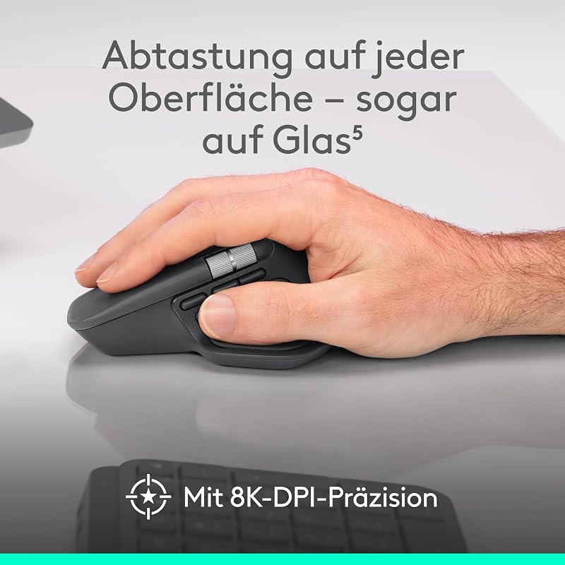 MX Master 4, ergonomische kabellose Maus