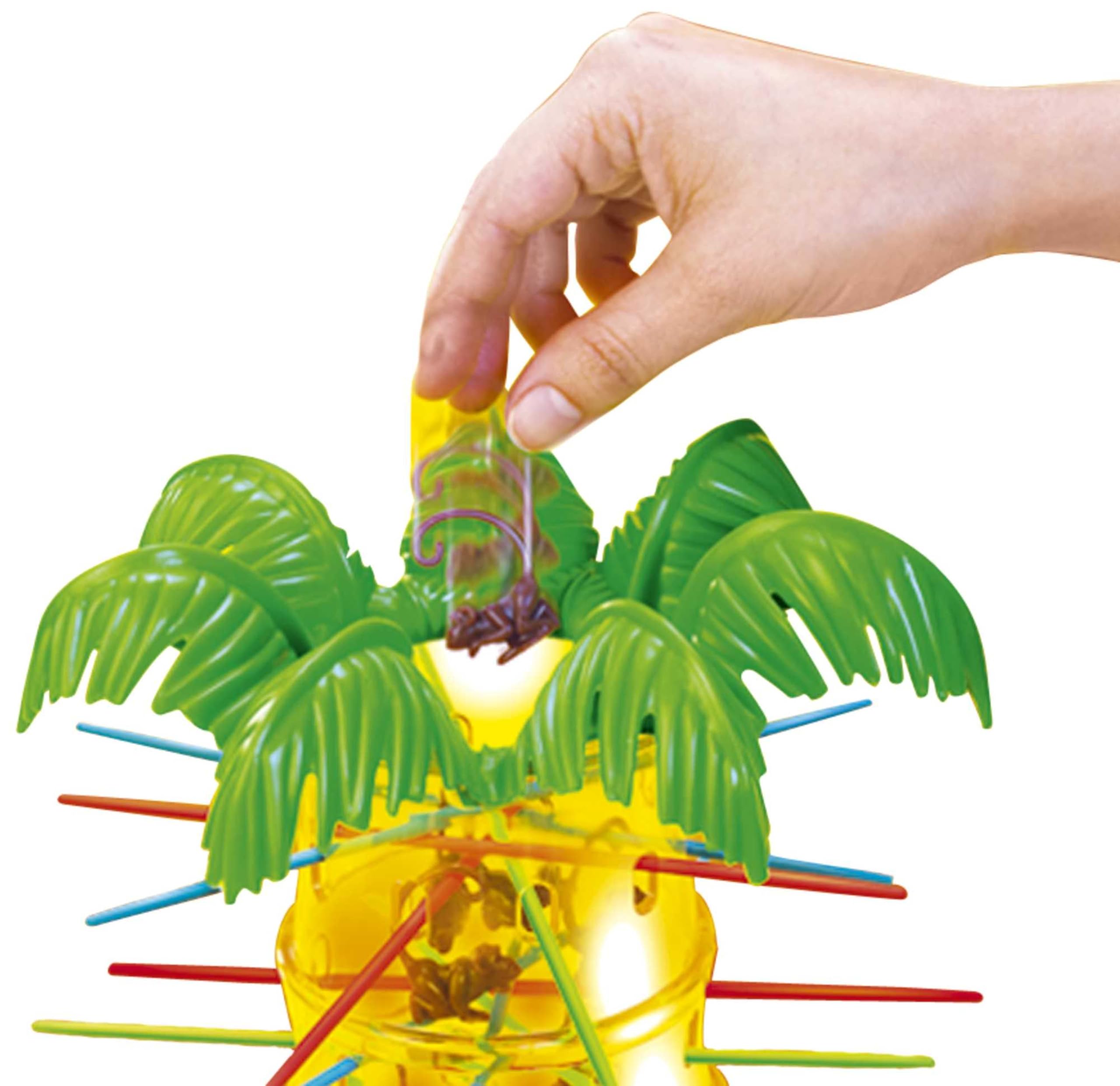 Mattel Games SOS Affenalarm Spiel, Würfelspiel für die Familie, Kinderspiele, Verpackung kann variieren, für 2-4 Spieler, ab 5 Jahre, 52563 4