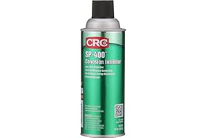 CRC Sp-400 Corrosion Inhibitor, 10 Wt Oz, Seals Out Moisture Completely For All Bare Metals, Long-Term Indoor/Outdoor Protection, NSF H2 Registered, Aerosol Spray