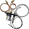 Afriod 10002264 Propane and Natural Gas 3 Way Pilot Assembly Parts for HHT, Majestic, Monessen, Temco, Vermont Castings Gas Stoves & Fireplaces Parts 230-1781 4021-736 2103-011 2103-010