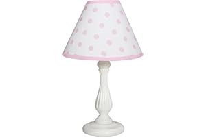 GEENNY OptimaBaby Pink Grey Chevron Lamp Shade Without Base