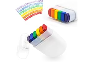 Zayin 2 Pack Pride Face Paint Rainbow Crayons Face Paint for Face and Body Paint Gay Pride Day Celebrations Party any Parade