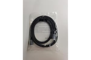 KES Bathroom Replacement Flexible Anti-Twist Stainless Steel Shower Hose, Matte Black, I4150C-BK