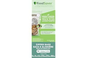 FoodSaver 1-Gallon Vacuum Zipper Bags