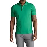 UNTUCKit Wrinkle Free Short Sleeve Polo Shirt for Men | Wrinkle-free, 100% breathable SUPIMA&reg; cotton, finished with the perfect untucked length