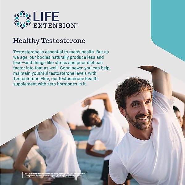 LIFE EXTENSION TESTOSTERONE ELITE – TESTOSTERONE PRODUCTION SUPPORT SUPPLEMENT FOR MEN – WITH LUTEOLIN, POMEGRANATE AND CACAO SEED EXTRACT – GLUTEN-FREE, NON-GMO, VEGETARIAN – 30 CAPSULES