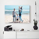 StickerdWall Personalised Canvas Photo Frame 31x21cm 12x8in A1 A4 view 3