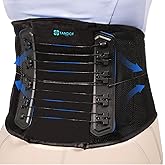 TANDCF Back Brace for Lower Back Pain Relief with Pulley System,Lumbar Support Belt for Men & Women with Bionic Support System, Ergonomic Design and Lightweight Skin Friendly Material (M)