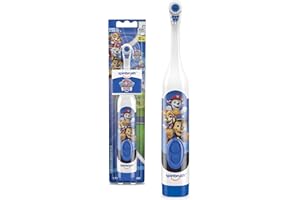 Spinbrush PAW Patrol Kid’s Electric Battery Toothbrush, Soft, 1 ct, Character May Vary